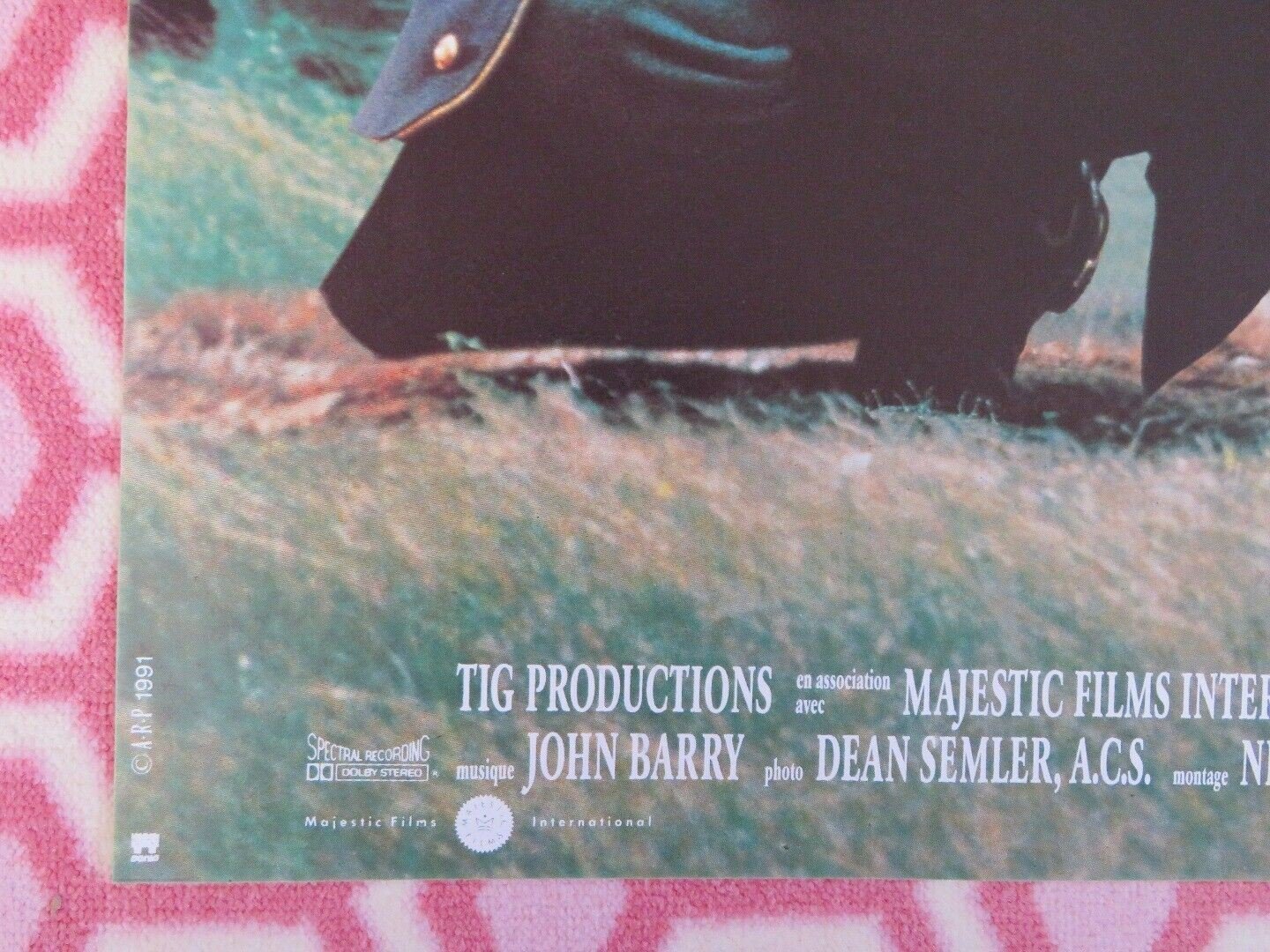 DANCES WITH WOLVES FRENCH MOYENNE (23.5"x 31") POSTER KEVIN COSSTNER 1991 Movie posters