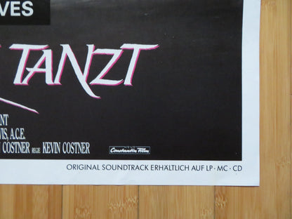DANCES WITH WOLVES GERMAN A0 SOUNDTRACK POSTER FOLDED KEVIN COSTNER 1990 Rendezvous Cinema Movie posters