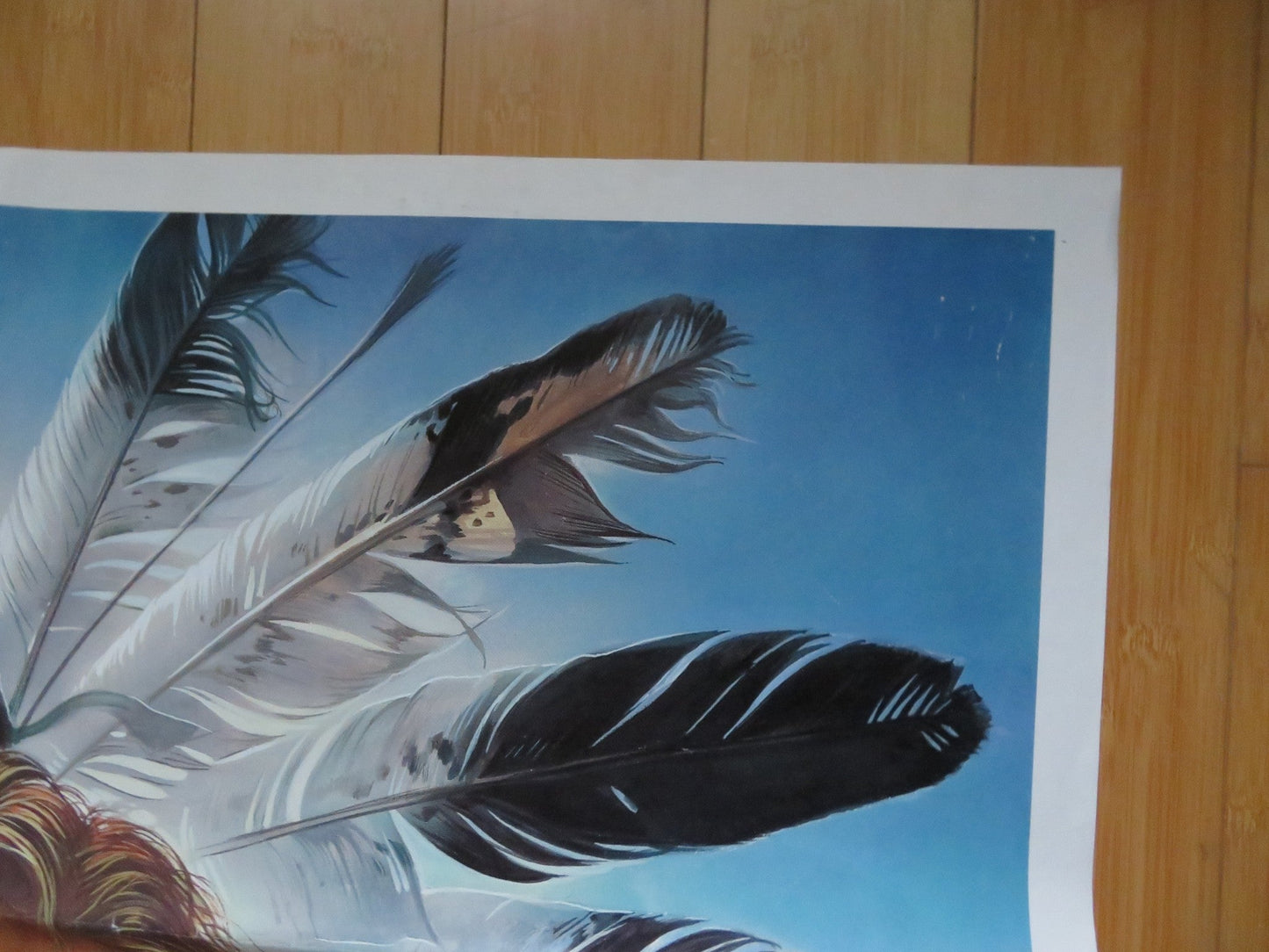 DANCES WITH WOLVES GERMAN A0 SOUNDTRACK POSTER FOLDED KEVIN COSTNER 1990 Rendezvous Cinema Movie posters