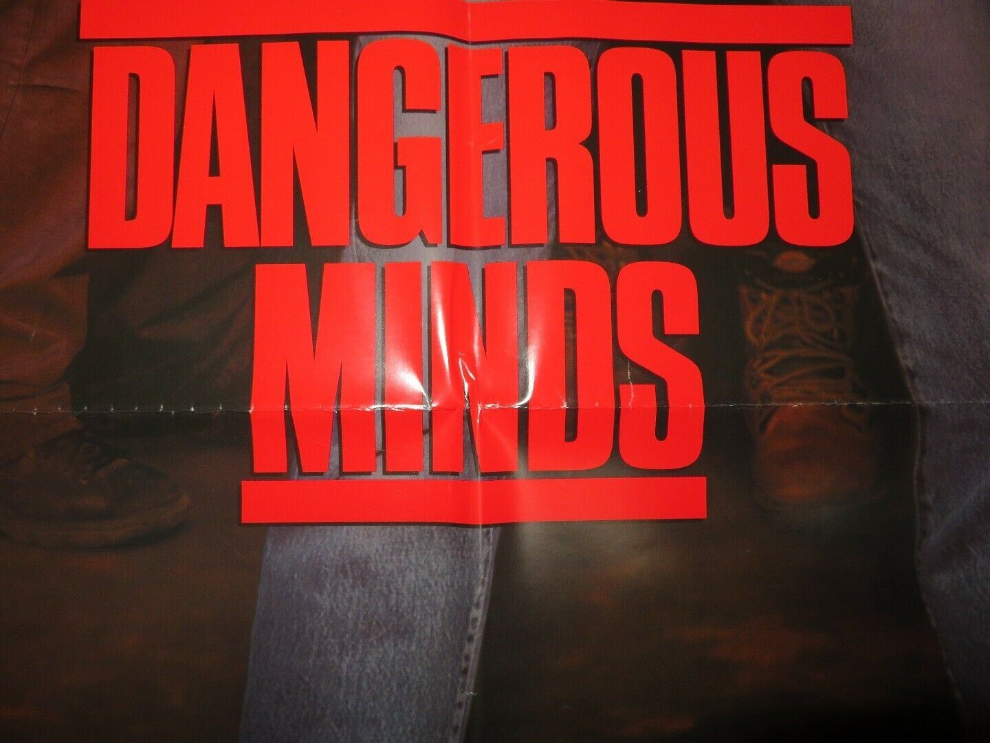 DANEROUS MINDS US ONE SHEET POSTER MICHELLE PFEIFFER 1995 Movie posters