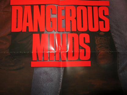 DANEROUS MINDS US ONE SHEET POSTER MICHELLE PFEIFFER 1995 Movie posters