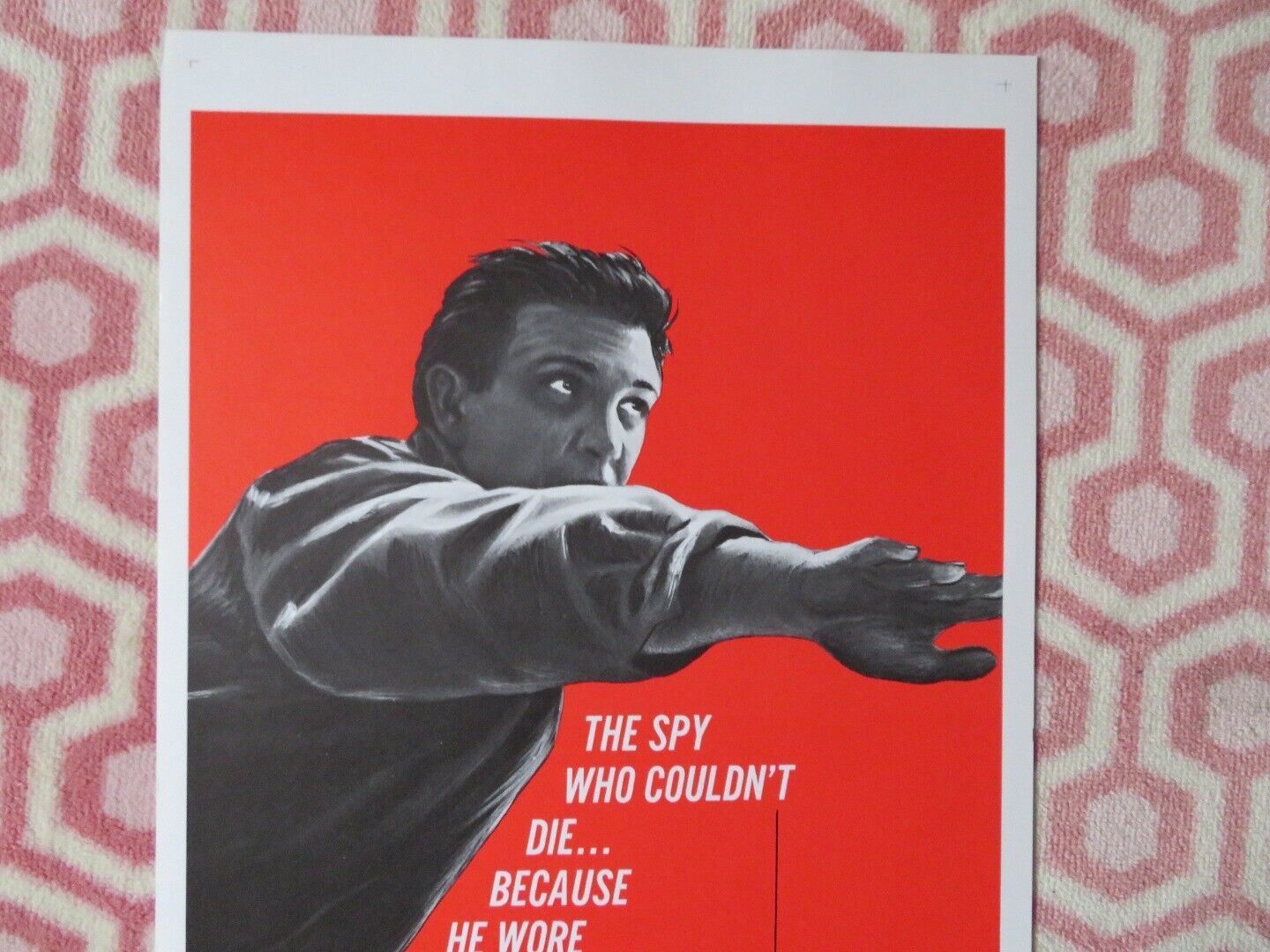 DANGER HAS TWO FACES US INSERT (14"x 36") POSTER ROBERT LANSING 1967 Movie posters