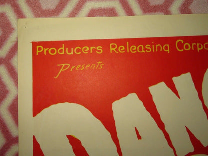 DANGEROUS LADY FOLDED US ONE SHEET POSTER NEIL HAMLITON JUNE STOREY 1941 Movie posters