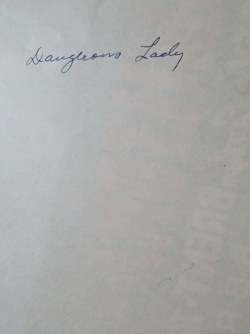 DANGEROUS LADY FOLDED US ONE SHEET POSTER NEIL HAMLITON JUNE STOREY 1941 Movie posters