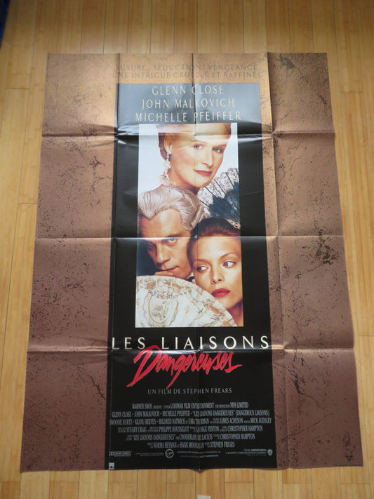 DANGEROUS LIAISONS FRENCH GRANDE POSTER JOHN MALKOVICH GLENN CLOSE 1988 Rendezvous Cinema Movie posters