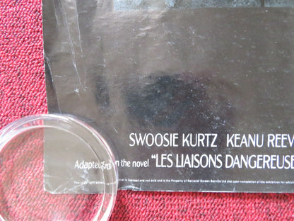 DANGEROUS LIAISONS UK QUAD (30"x 40") ROLLED POSTER GLENN CLOSE MALKOVICH 1988 Rendezvous Cinema Movie posters