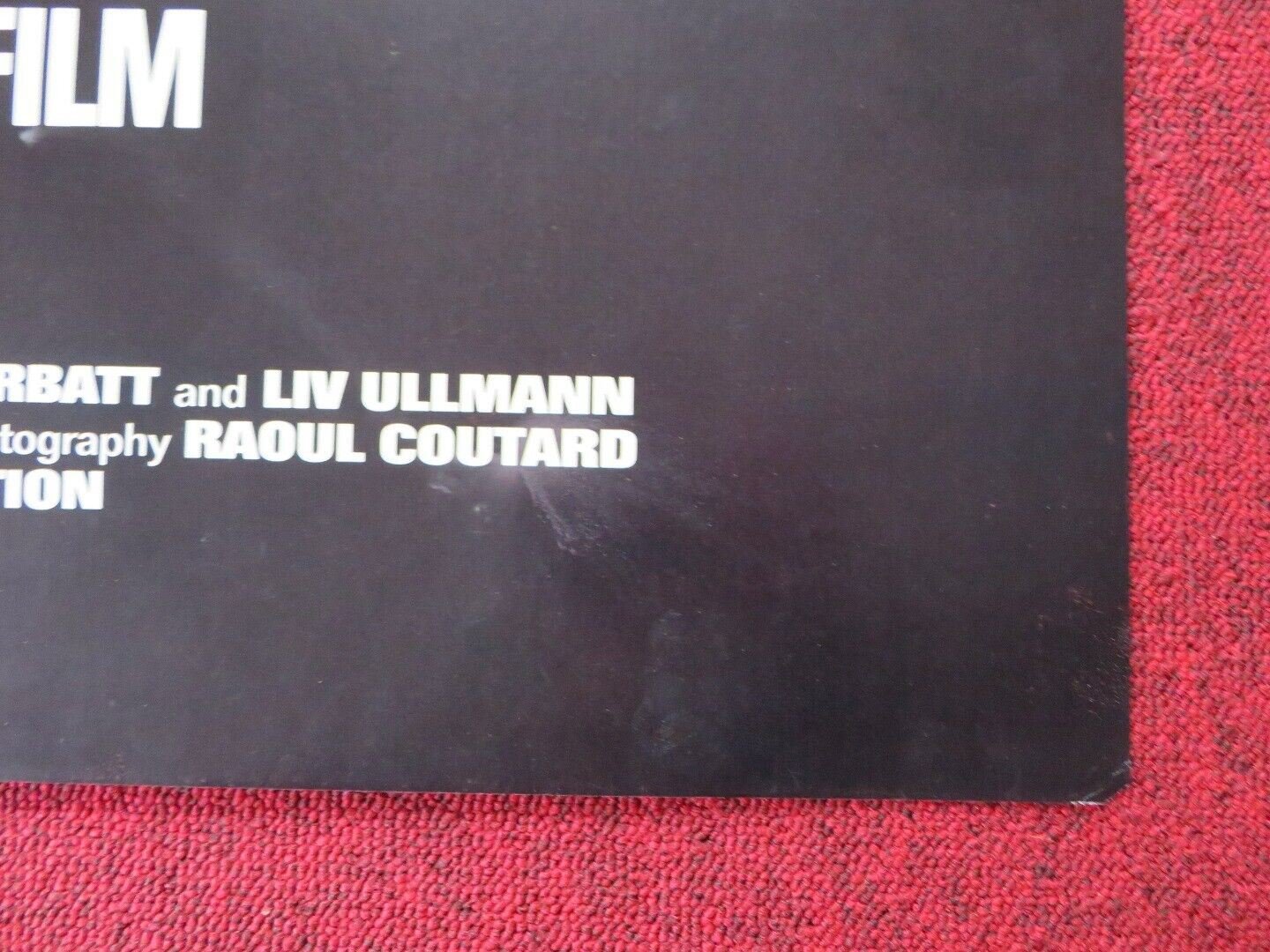 DANGEROUS MOVES FOLDED US ONE SHEET POSTER MICHEL PICCOLI 1984 Movie posters