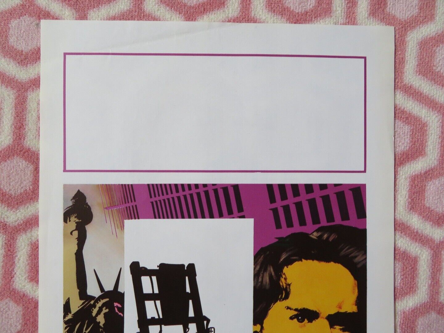 DANIEL ITALIAN LOCANDINA (27.5"x13") POSTER TIMOTHY HUTTON 1983 Movie posters