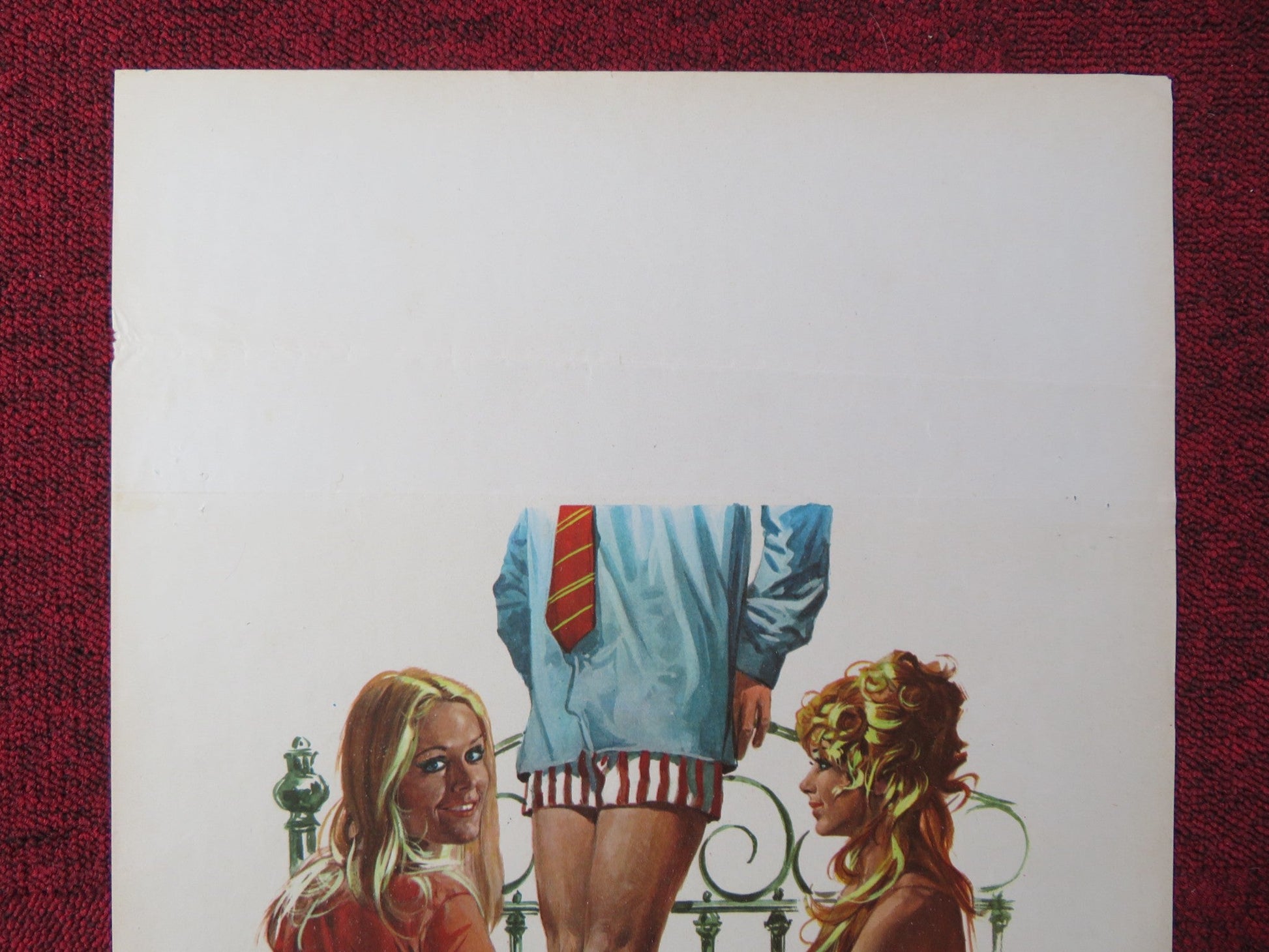 DANISH BED AND BOARD ITALIAN LOCANDINA POSTER BIRTE TOVE OLE SOLTOFT 1973 Rendezvous Cinema Movie posters