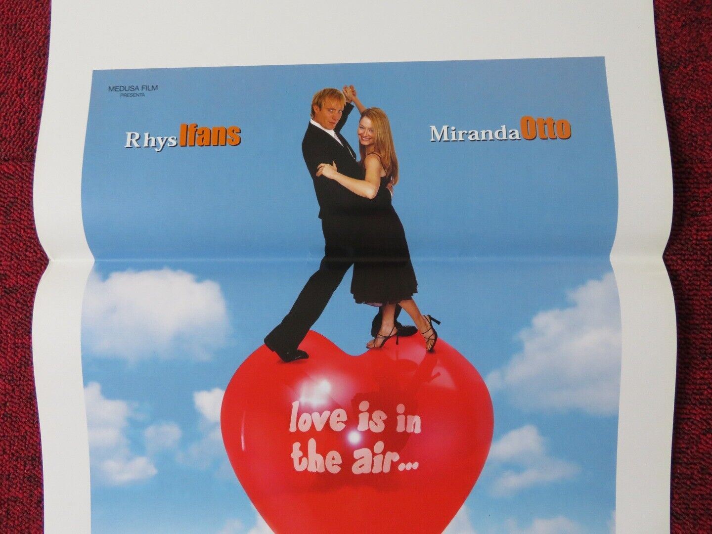 DANNY DECKCHAIR ITALIAN LOCANDINA (27"x13") POSTER RHYS IFANS MIRANDA OTTO 2003 - Rendezvous Cinema