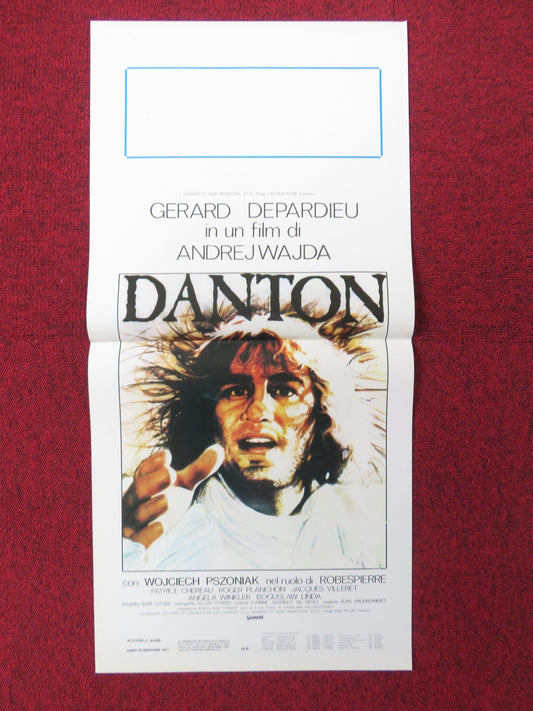 DANTON ITALIAN LOCANDINA POSTER GERARD DEPARDIEU WOJCIECH PSZONIAK 1983 Rendezvous Cinema Movie posters