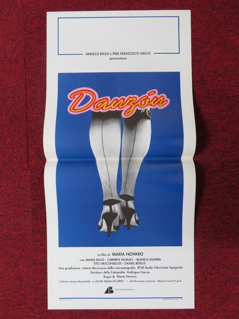 DANZON ITALIAN LOCANDINA (27.5"x13") POSTER MARIA NOVARO CARMEN SALINAS 1992 Movie posters