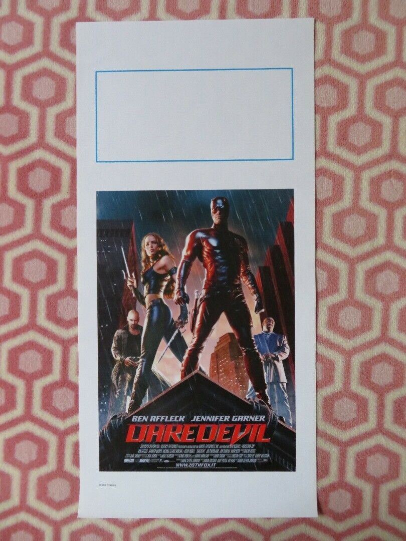 DAREDEVIL ITALIAN LOCANDINA (27.5"x13.5") POSTER BEN AFFLECK JENNIFER GARNER '03 Movie posters