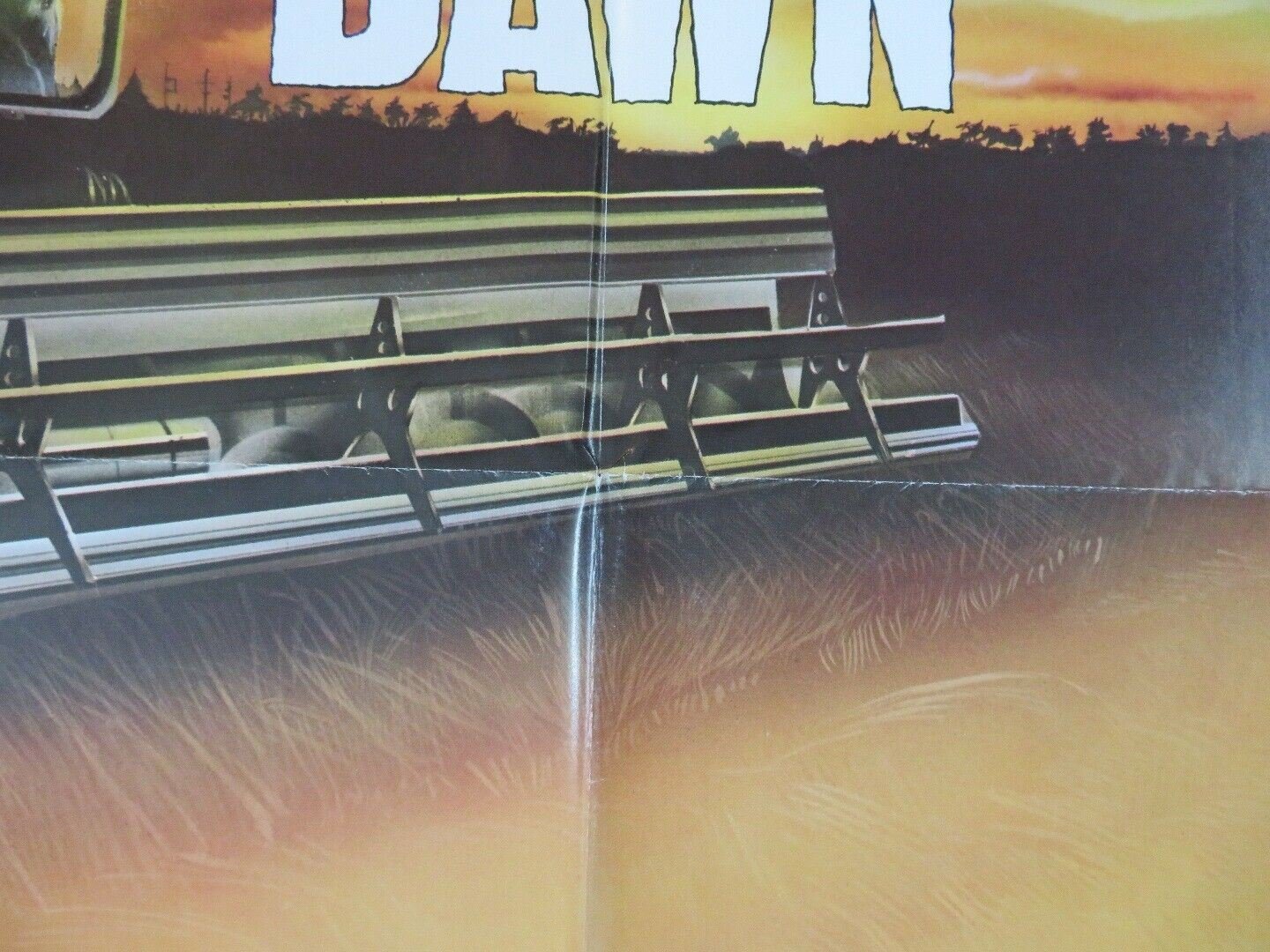 DARK BEFORE DAWN US ONE SHEET POSTER 1988 FARMING ROBERT TOTTEN RARE Movie posters