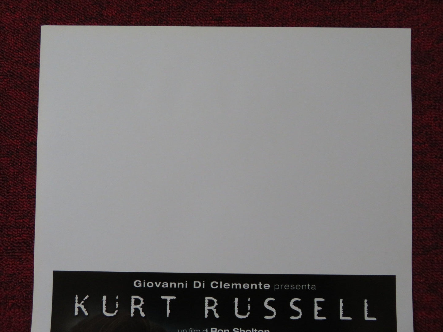 DARK BLUE ITALIAN LOCANDINA POSTER KURT RUSSELL BRENDAN GLEESON 2002 Rendezvous Cinema Movie posters