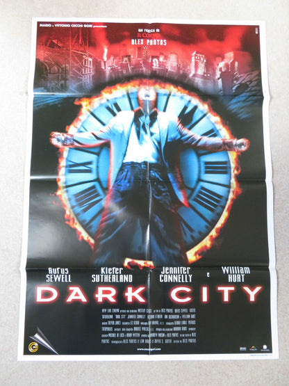DARK CITY ITALIAN 2 FOGLIO POSTER KIEFER SUTHERLAND JENNIFER CONNELLY 1998 Rendezvous Cinema Movie posters