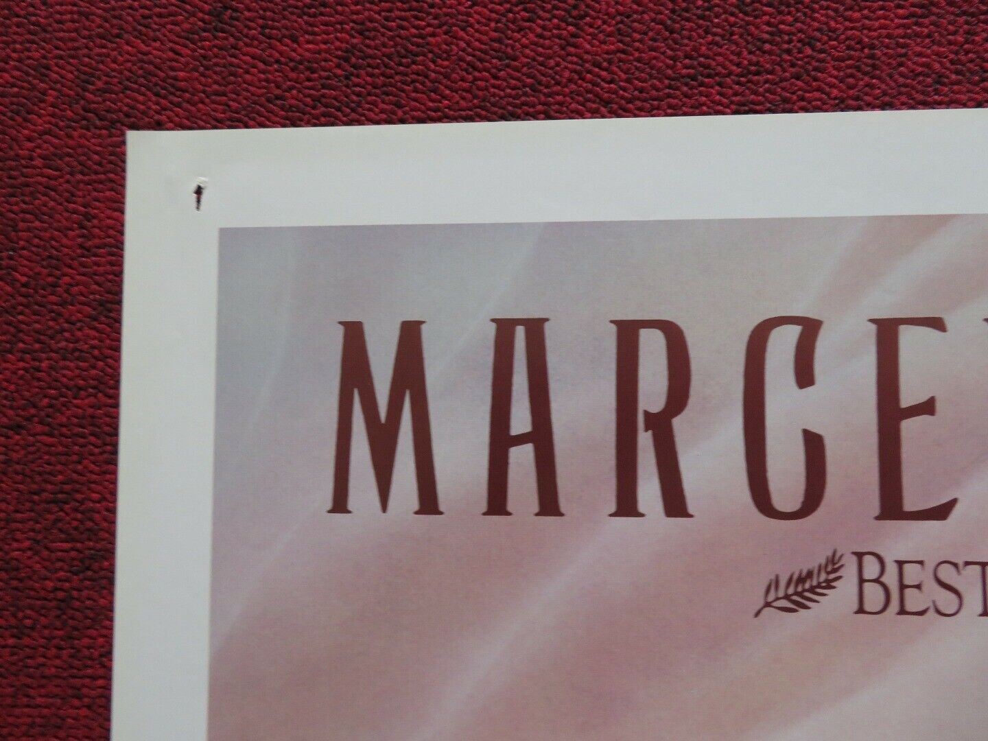 DARK EYES FOLDED US ONE SHEET POSTER MARCELLO MASTROIANNI MARTHE KELLER 1987 - Rendezvous Cinema