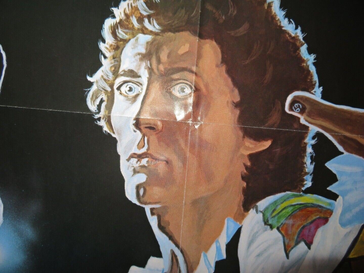 DARK FORCES / Harlequin FOLDED US ONE SHEET POSTER R POWELL D HEMMINGS 1984 Movie posters