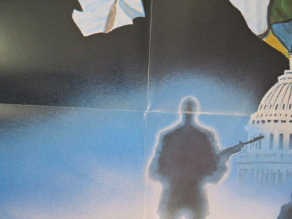 DARK FORCES / Harlequin FOLDED US ONE SHEET POSTER R POWELL D HEMMINGS 1984 Movie posters