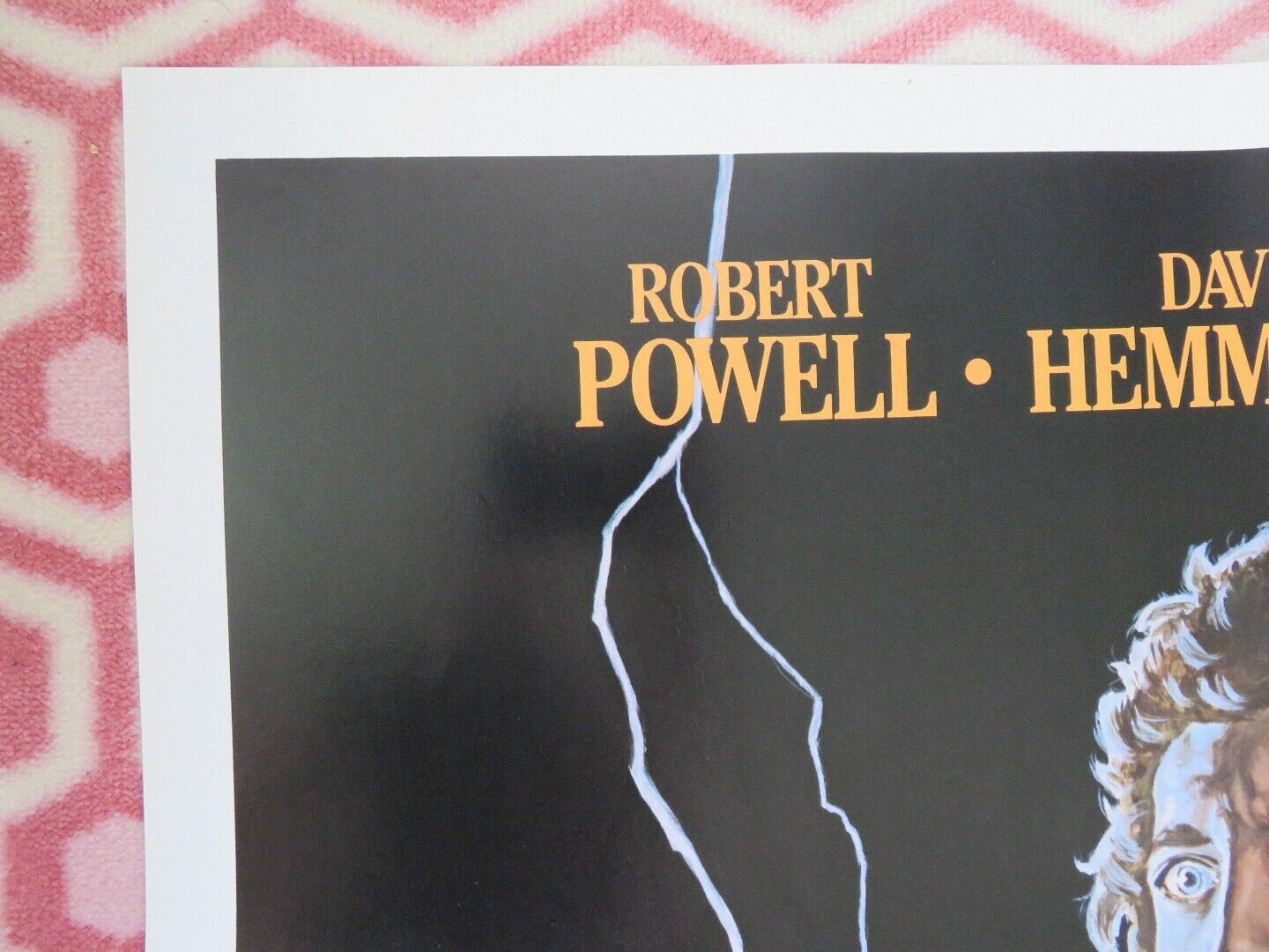 DARK FORCES / Harlequin FOLDED US ONE SHEET POSTER R POWELL D HEMMINGS 1984 Movie posters