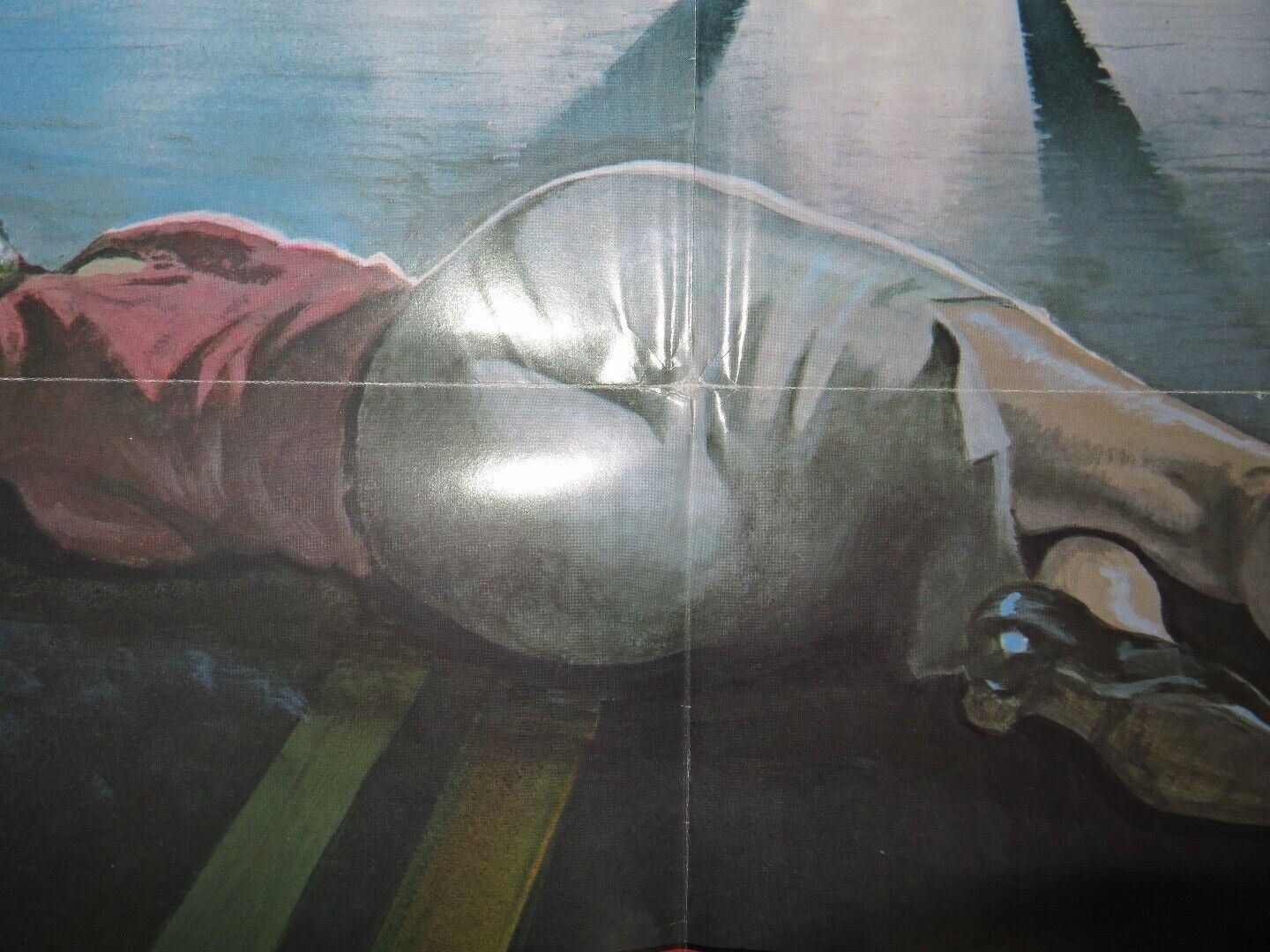 DARK FORCES / Harlequin FOLDED US ONE SHEET POSTER R POWELL D HEMMINGS 1984 Movie posters