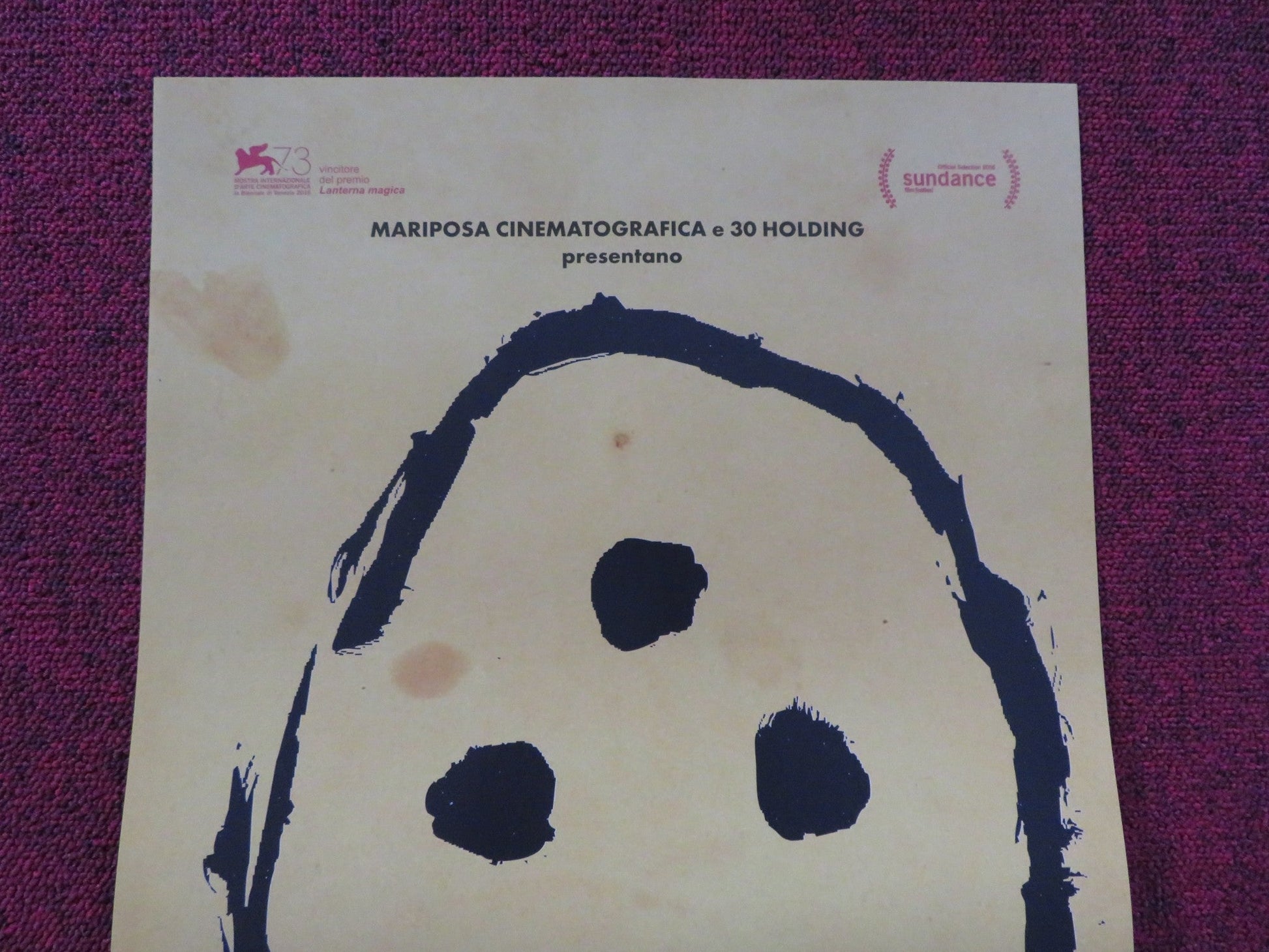 DARK KNIGHT ITALIAN LOCANDINA POSTER ROBERT JUMPER KARINA MACIAS 2016 Rendezvous Cinema Movie posters