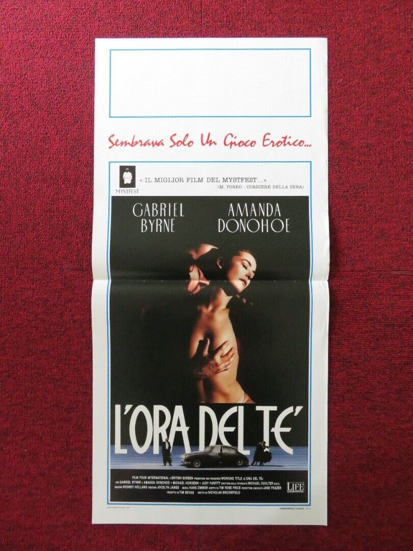 DARK OBSESSION ITALIAN LOCANDINA (27.5"x13") POSTER GABRIEL BYRNE 1990 Movie posters