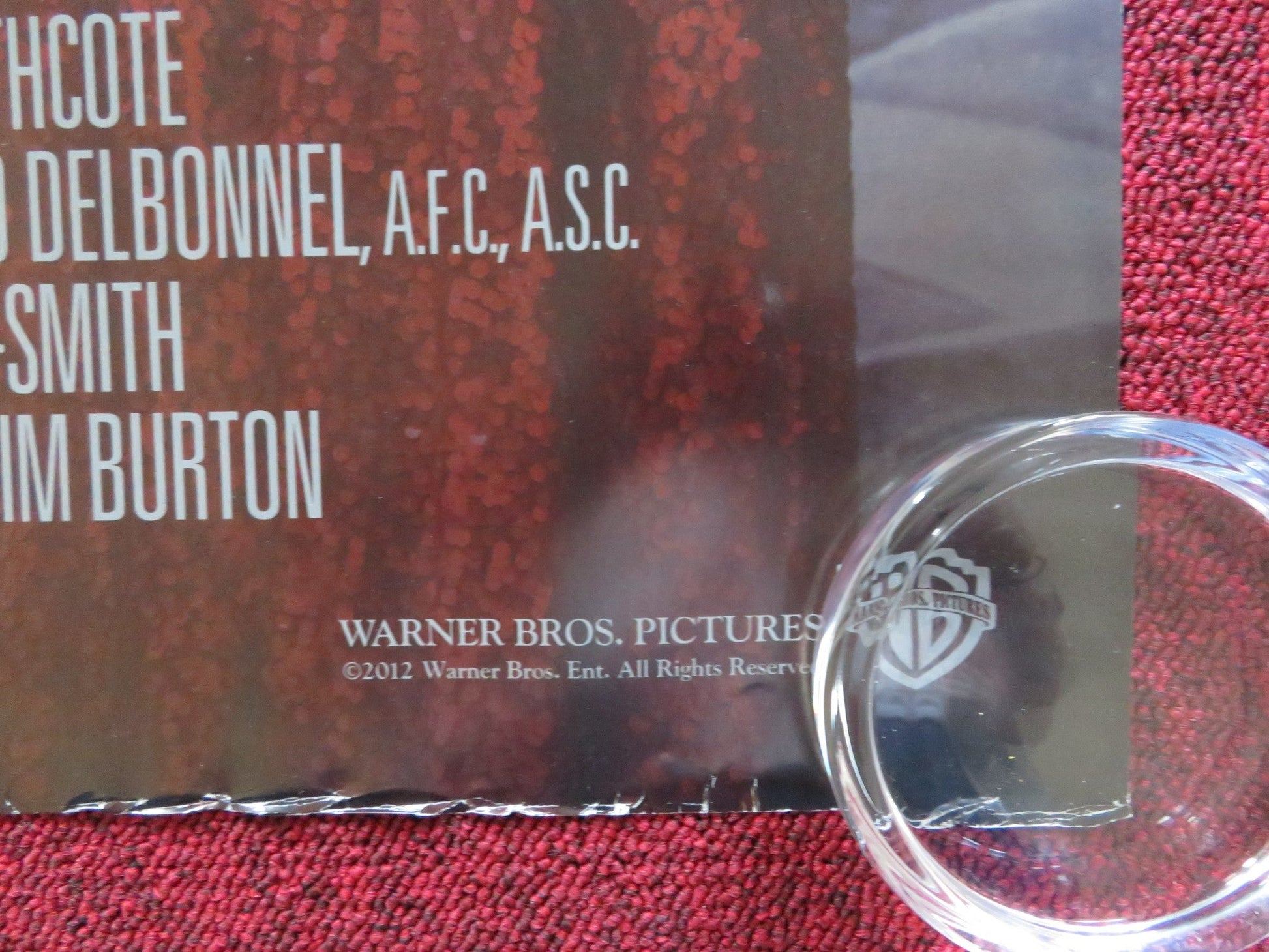 DARK SHADOWS UK QUAD (30"x 40") ROLLED POSTER JOHNNY DEPP MICHELLE PFEIFFER 2012 Rendezvous Cinema Movie posters