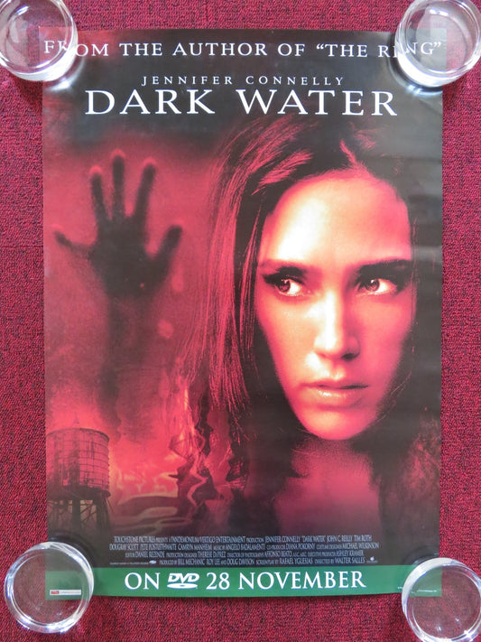 DARK WATER DVD VIDEO POSTER JENNIFER CONNELLY JOHN C. REILLY 2005 Rendezvous Cinema Movie posters