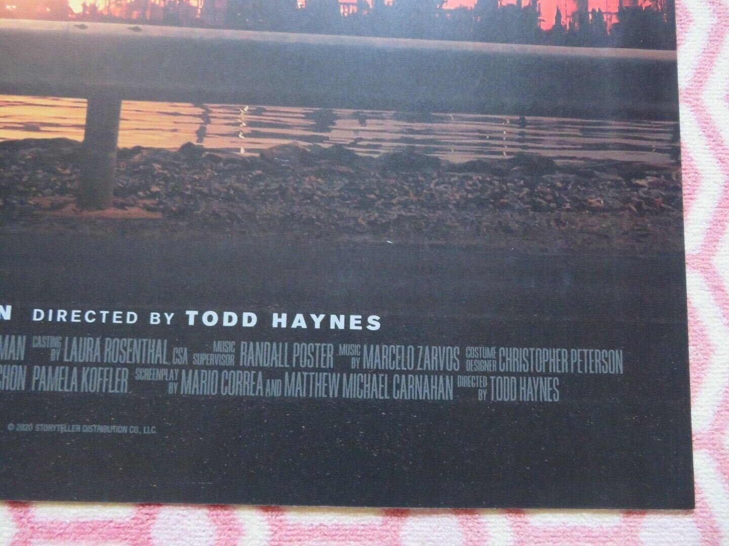 DARK WATERS QUAD (30"x 40") ROLLED POSTER MARK RUFFALO ANNE HATHAWAY TIM ROBINS Movie posters