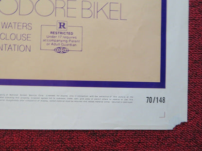 DARKER THAN AMBER FOLDED US ONE SHEET POSTER ROD TAYLOR THEODORE BIKEL 1970 Movie posters