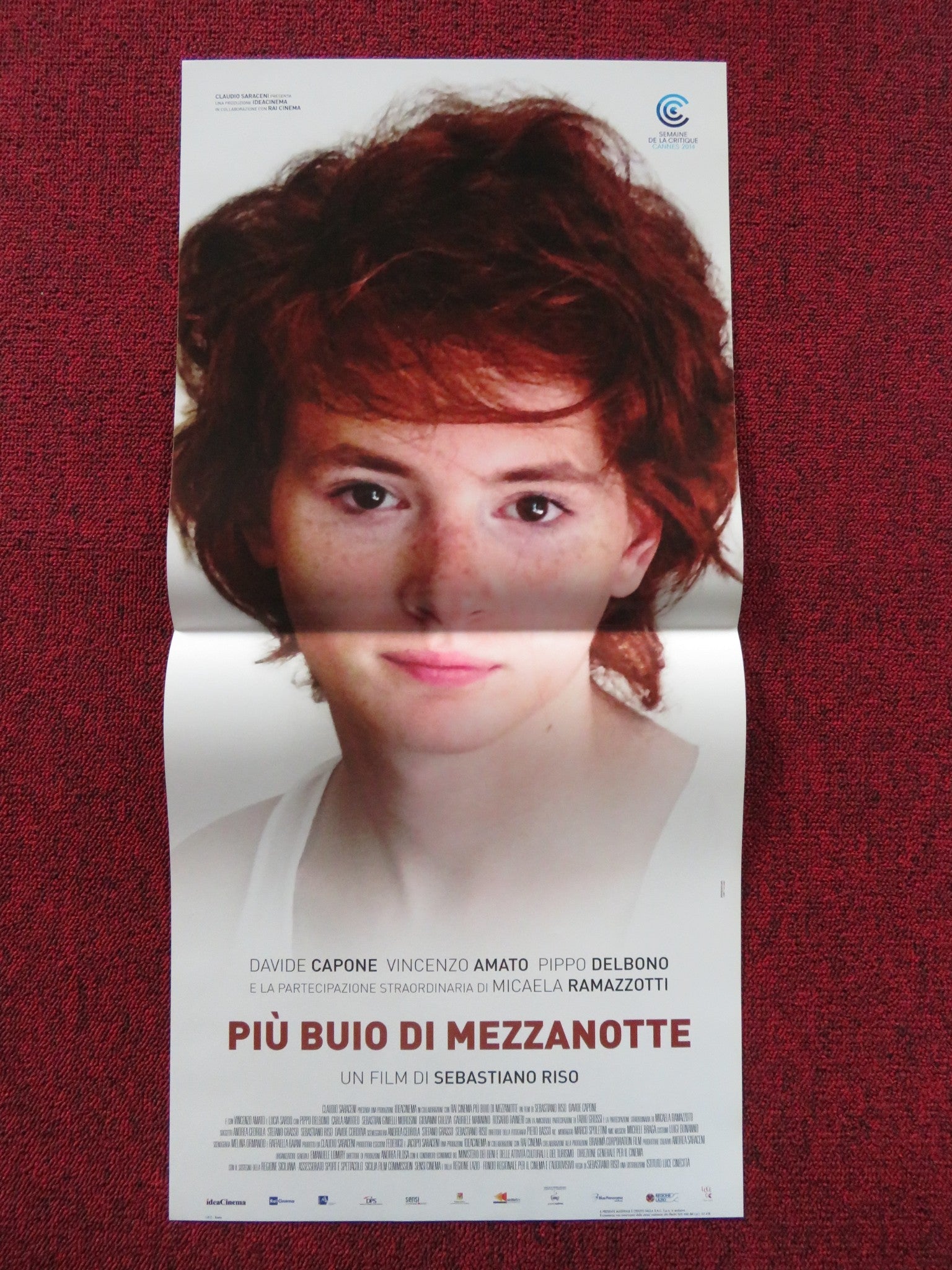 DARKER THAN MIDNIGHT ITALIAN LOCANDINA POSTER DAVIDE CAPONE VINCENZO AMATO 2014 Rendezvous Cinema Movie posters