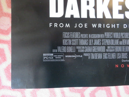 DARKEST HOUR US ONE SHEET ROLLED POSTER WINSTON CHURCHILL GARY OLDMAN '17 Movie posters