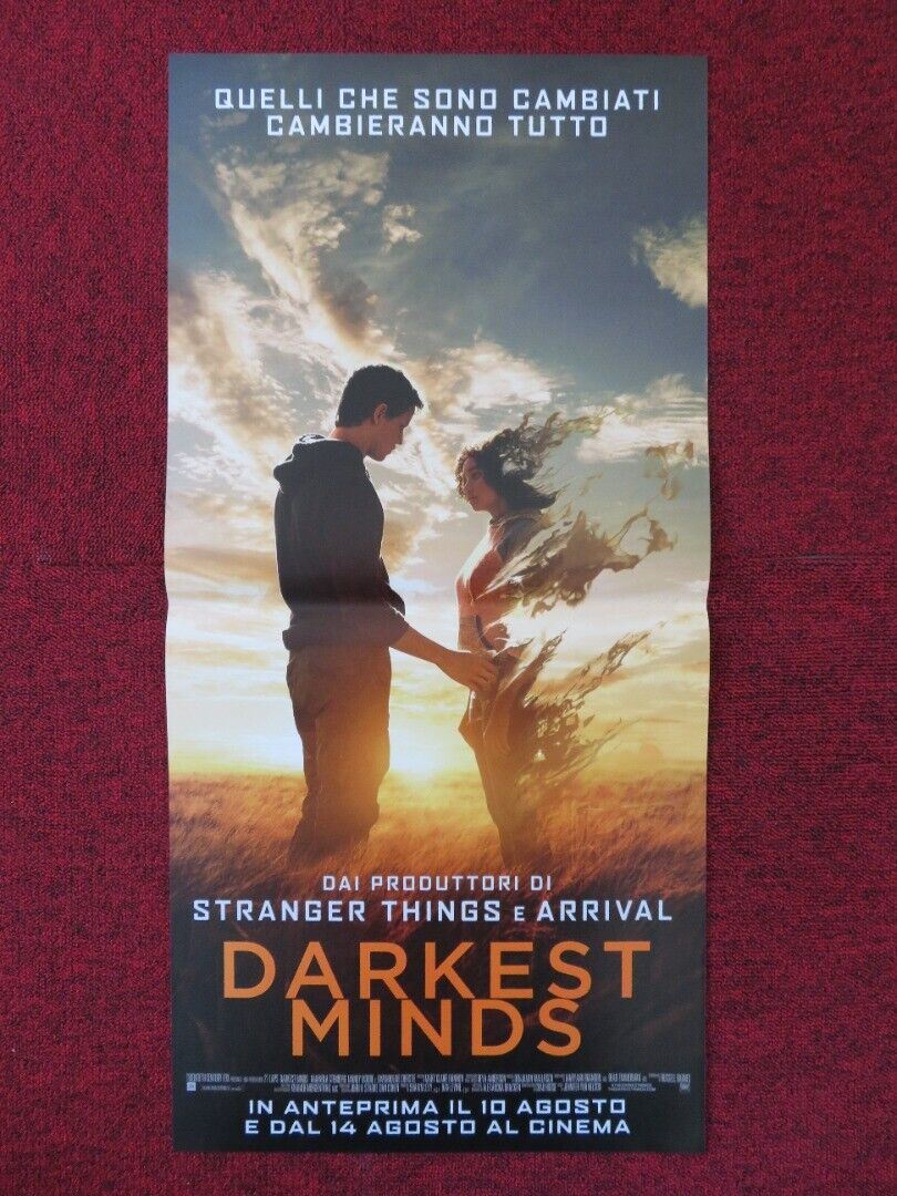 DARKEST MINDS ITALIAN LOCANDINA (26.5"x13") POSTER AMANDA STENBERG 2018 Rendezvous Cinema Movie posters