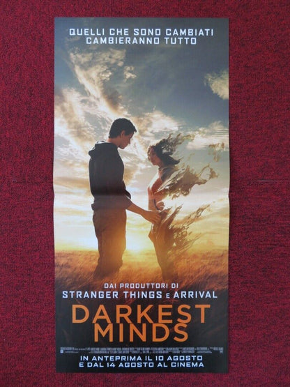 DARKEST MINDS ITALIAN LOCANDINA (26.5"x13") POSTER AMANDA STENBERG 2018 Rendezvous Cinema Movie posters