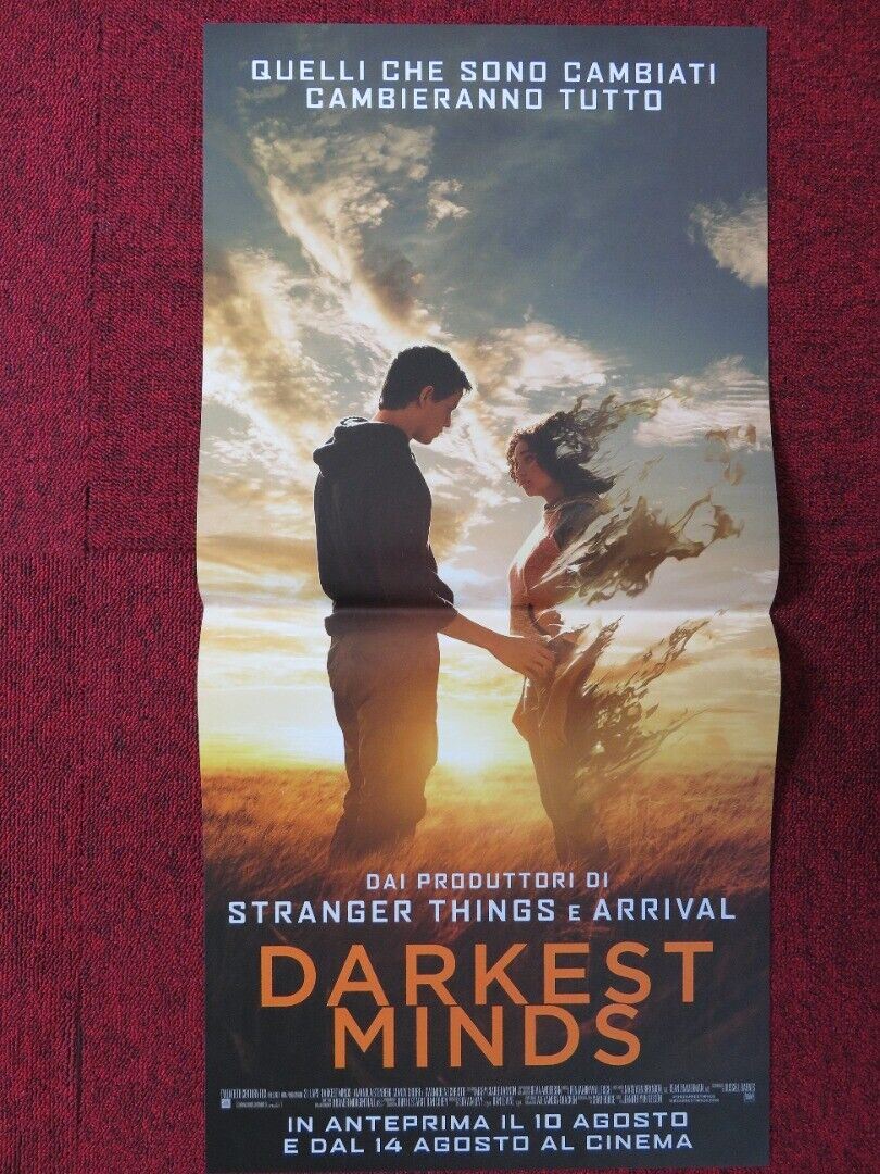 DARKEST MINDS ITALIAN LOCANDINA (27"x13") POSTER AMANDLA STENBERG 2018 Movie posters