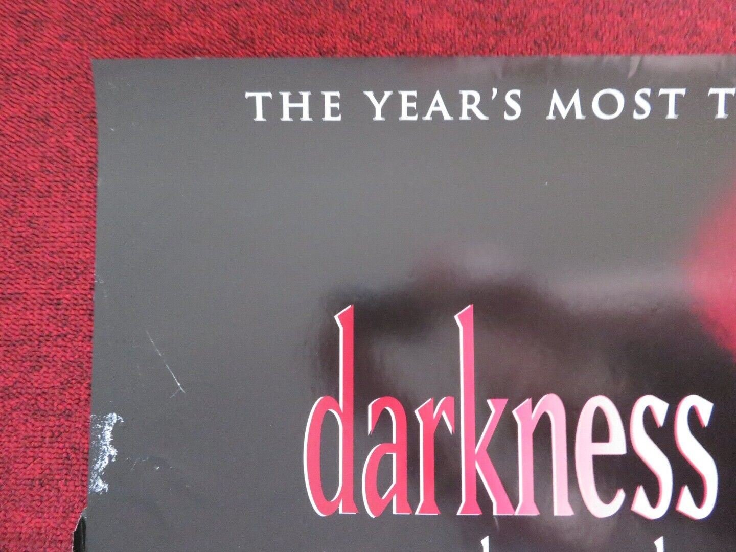DARKNESS DVD US ONE SHEET ROLLED POSTER ANNA PAQUIN LENA OLIN 2002 Movie posters