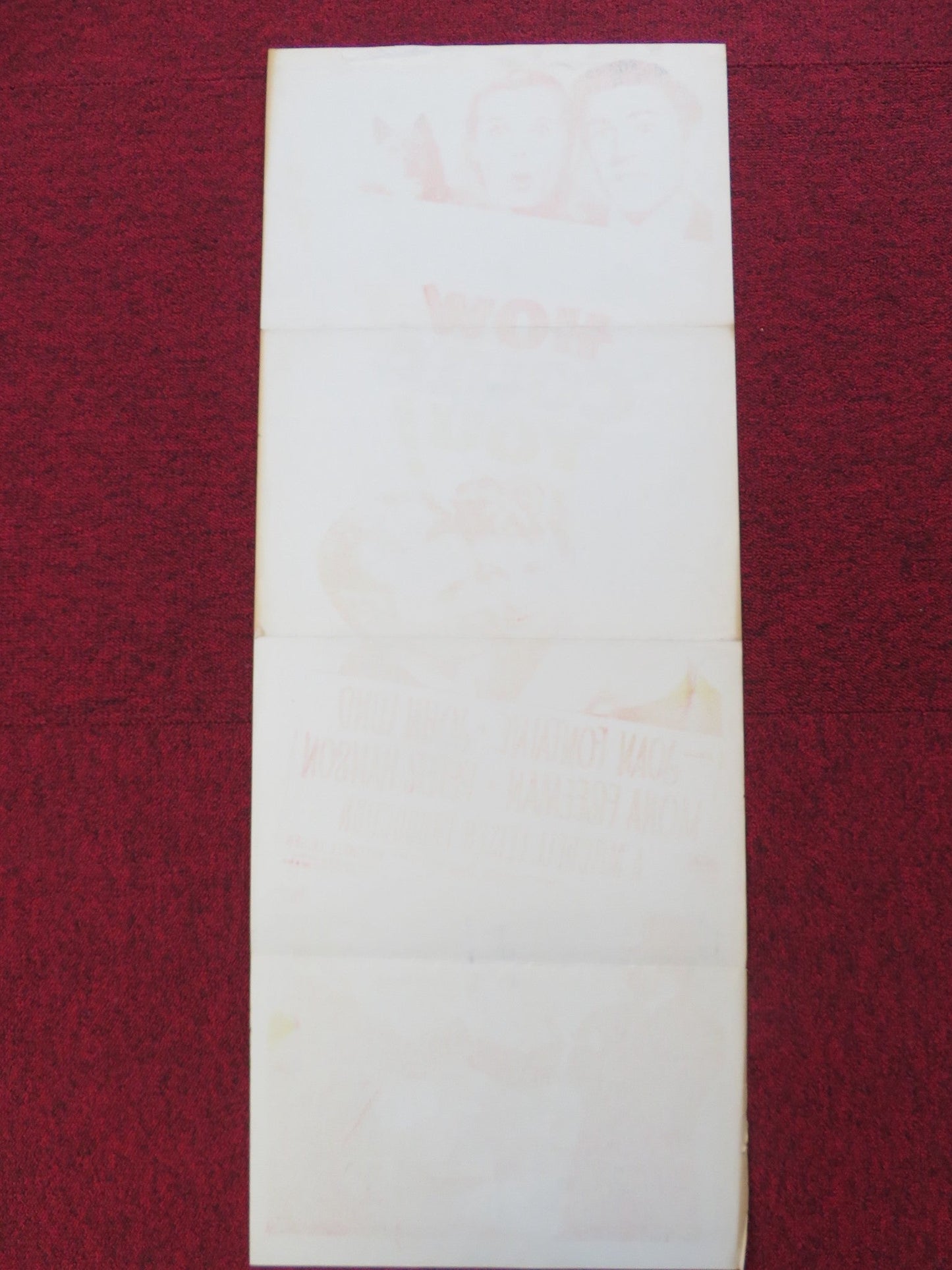 DARLING, HOW COULD YOU! US INSERT (14"x 36") POSTER JOAN FONTAINE JOHN LUND 1951 Rendezvous Cinema Movie posters