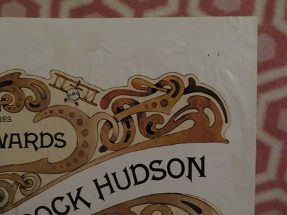 DARLING LILI FOLDED US ONE SHEET POSTER BLAKE EDWARDS JEREMY KEMP 1970 Movie posters