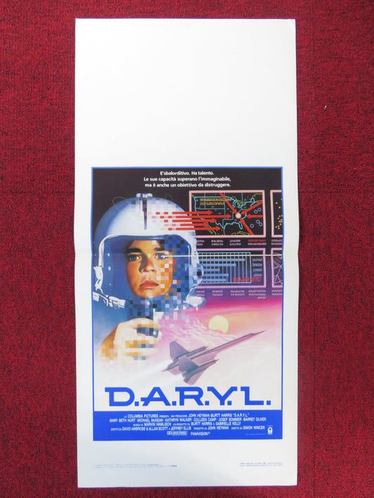 D.A.R.Y.L. ITALIAN LOCANDINA POSTER BARRET OLIVER MART BETH HURT 1985 Rendezvous Cinema Movie posters
