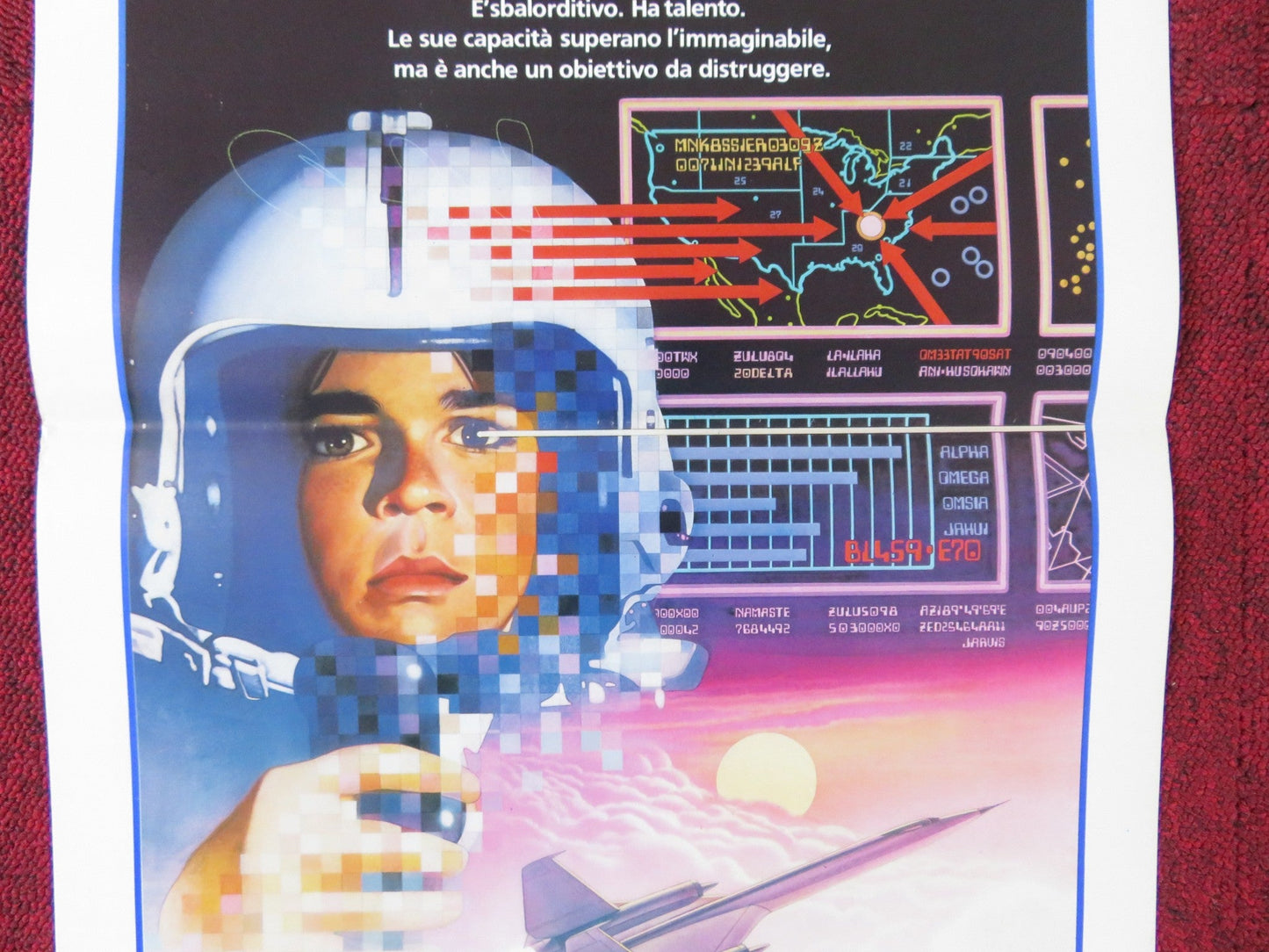D.A.R.Y.L. ITALIAN LOCANDINA POSTER BARRET OLIVER MART BETH HURT 1985 Rendezvous Cinema Movie posters