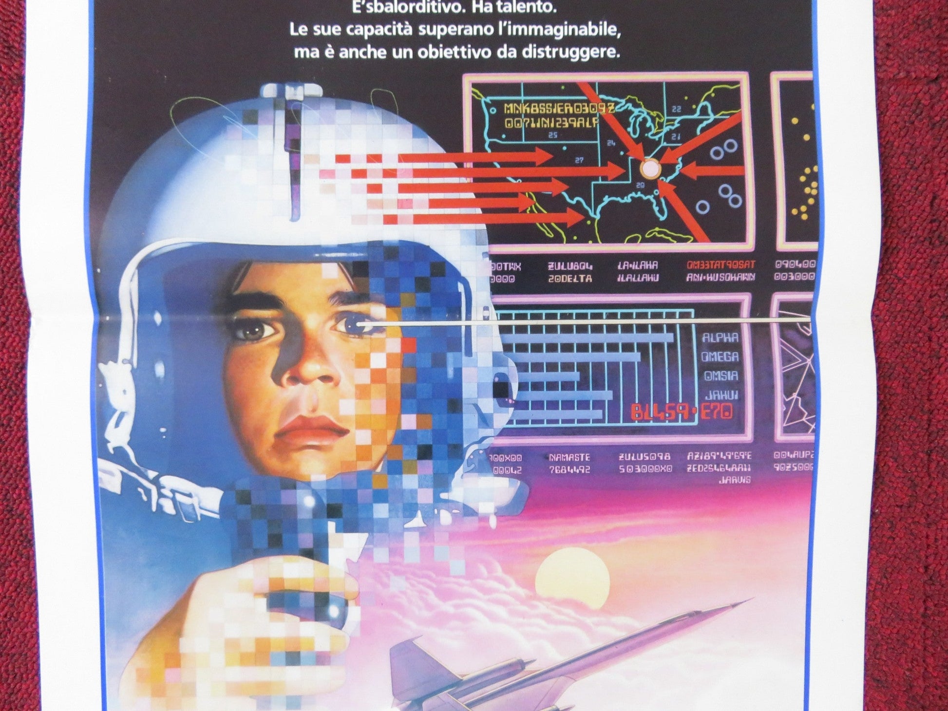 D.A.R.Y.L. ITALIAN LOCANDINA POSTER BARRET OLIVER MART BETH HURT 1985 Rendezvous Cinema Movie posters