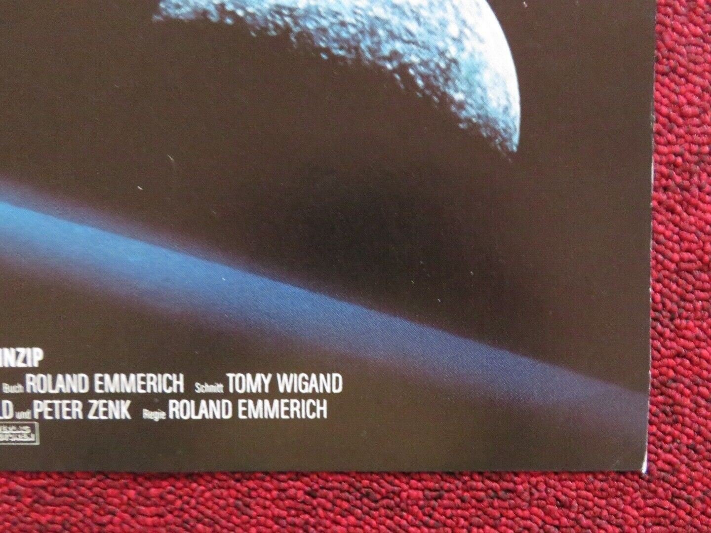 DAS ARCHE NOAH PRINZIP GERMAN A1 (33"x 23") POSTER RICHY MULLER 1984 Movie posters