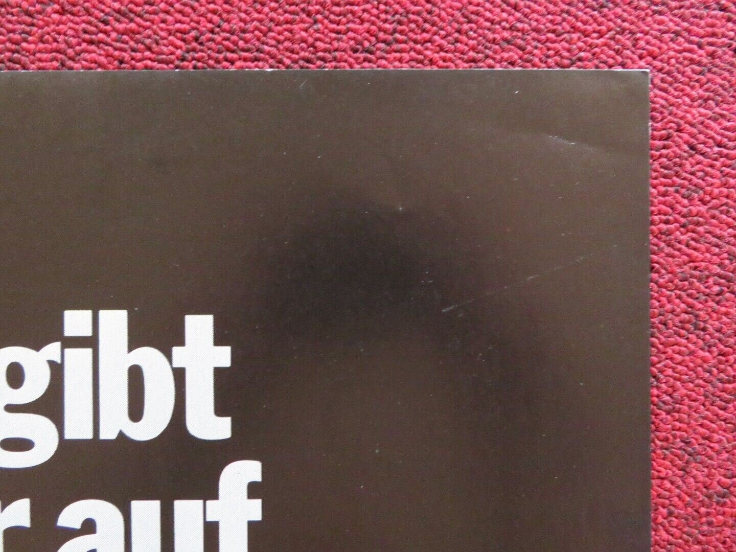 DAS ARCHE NOAH PRINZIP GERMAN A1 (33"x 23") POSTER RICHY MULLER 1984 Movie posters