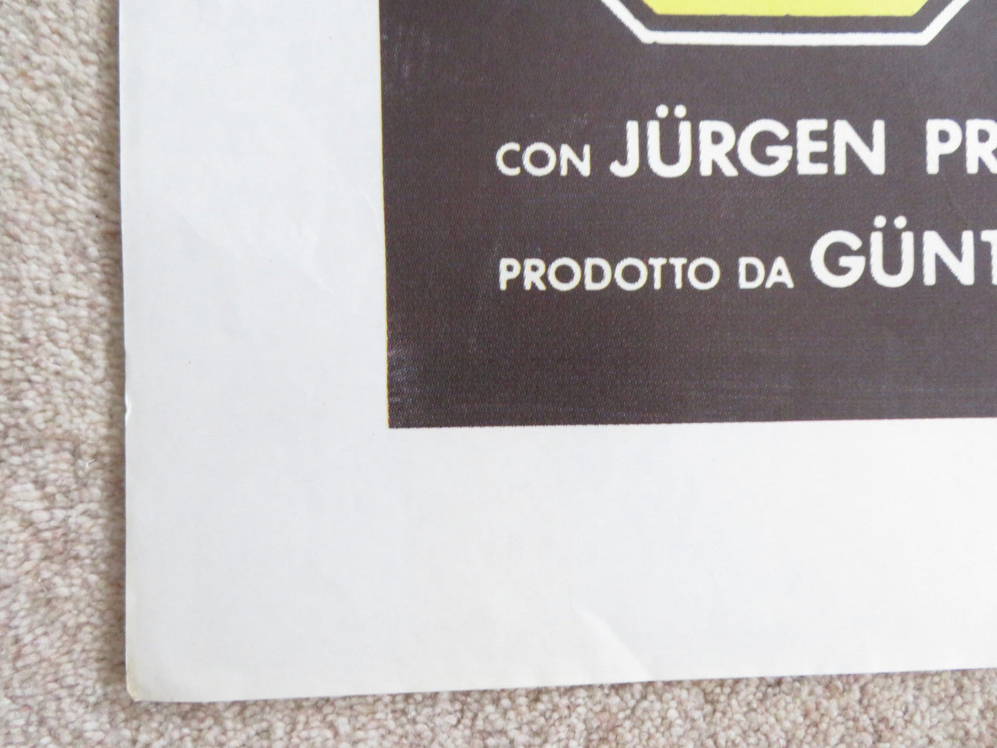 DAS BOOT ITALIAN 2 FOGLIO POSTER JURGEN PROCHNOW HERBERT GRONEMEYER 1981 Rendezvous Cinema Movie posters