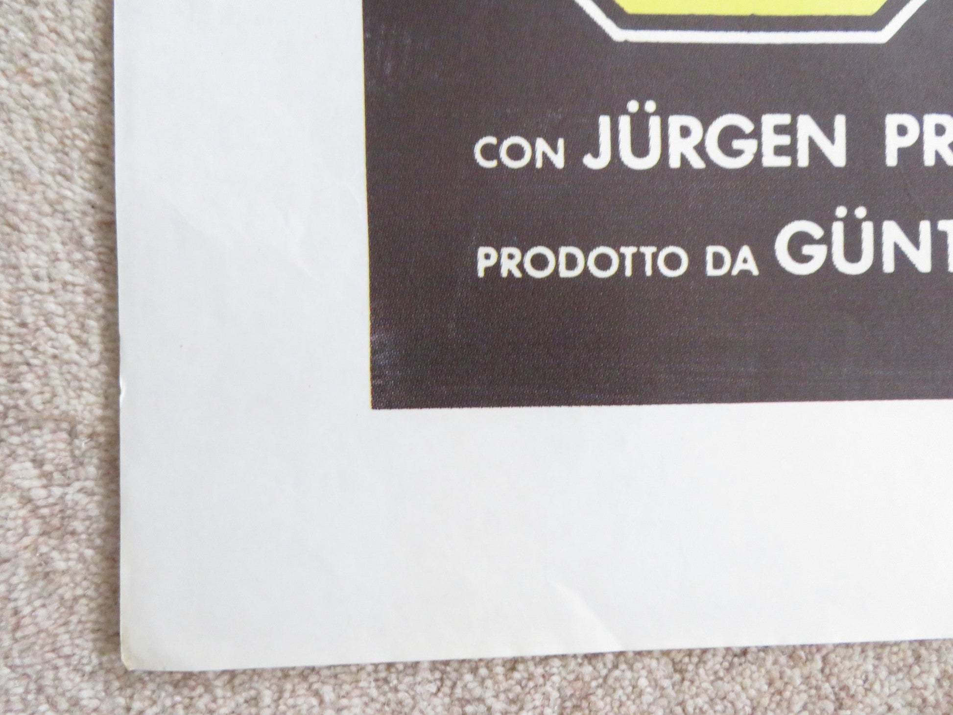 DAS BOOT ITALIAN 2 FOGLIO POSTER JURGEN PROCHNOW HERBERT GRONEMEYER 1981 Rendezvous Cinema Movie posters