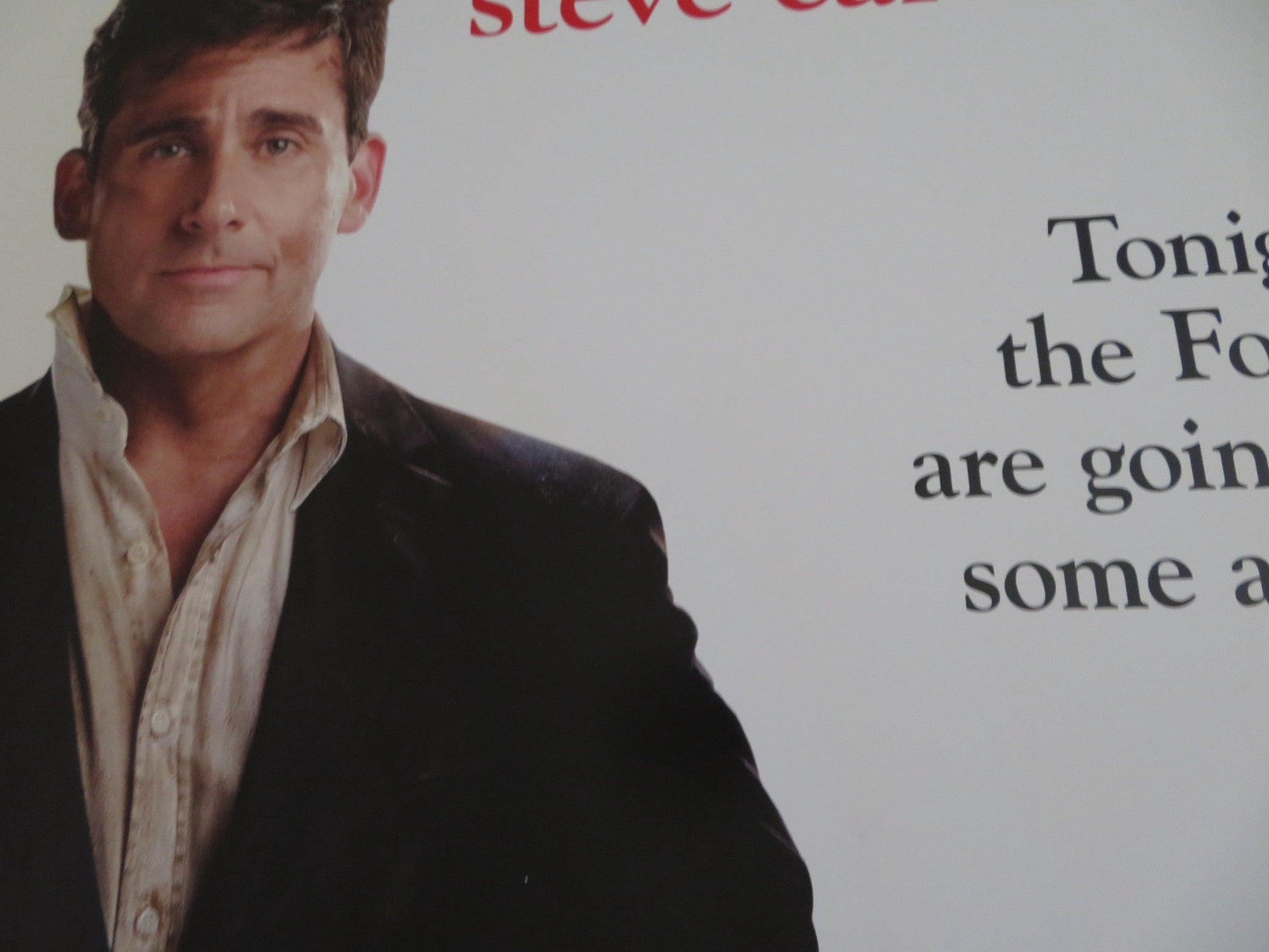 DATE NIGHT UK QUAD (30"x 40") ROLLED POSTER TINA FEY STEVE CARELL 2010 Rendezvous Cinema Movie posters