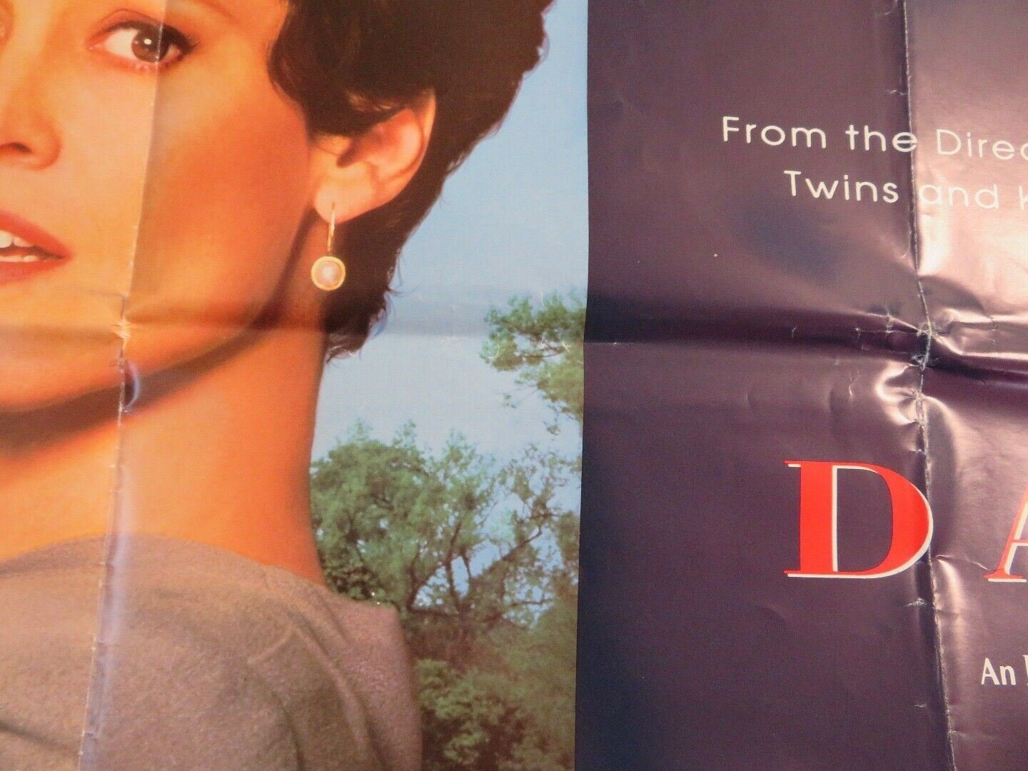 DAVE UK QUAD POSTER FOLDED KEVIN KLINE SIGOURNEY WEAVER IVAN REITMAN Rendezvous Cinema Movie posters