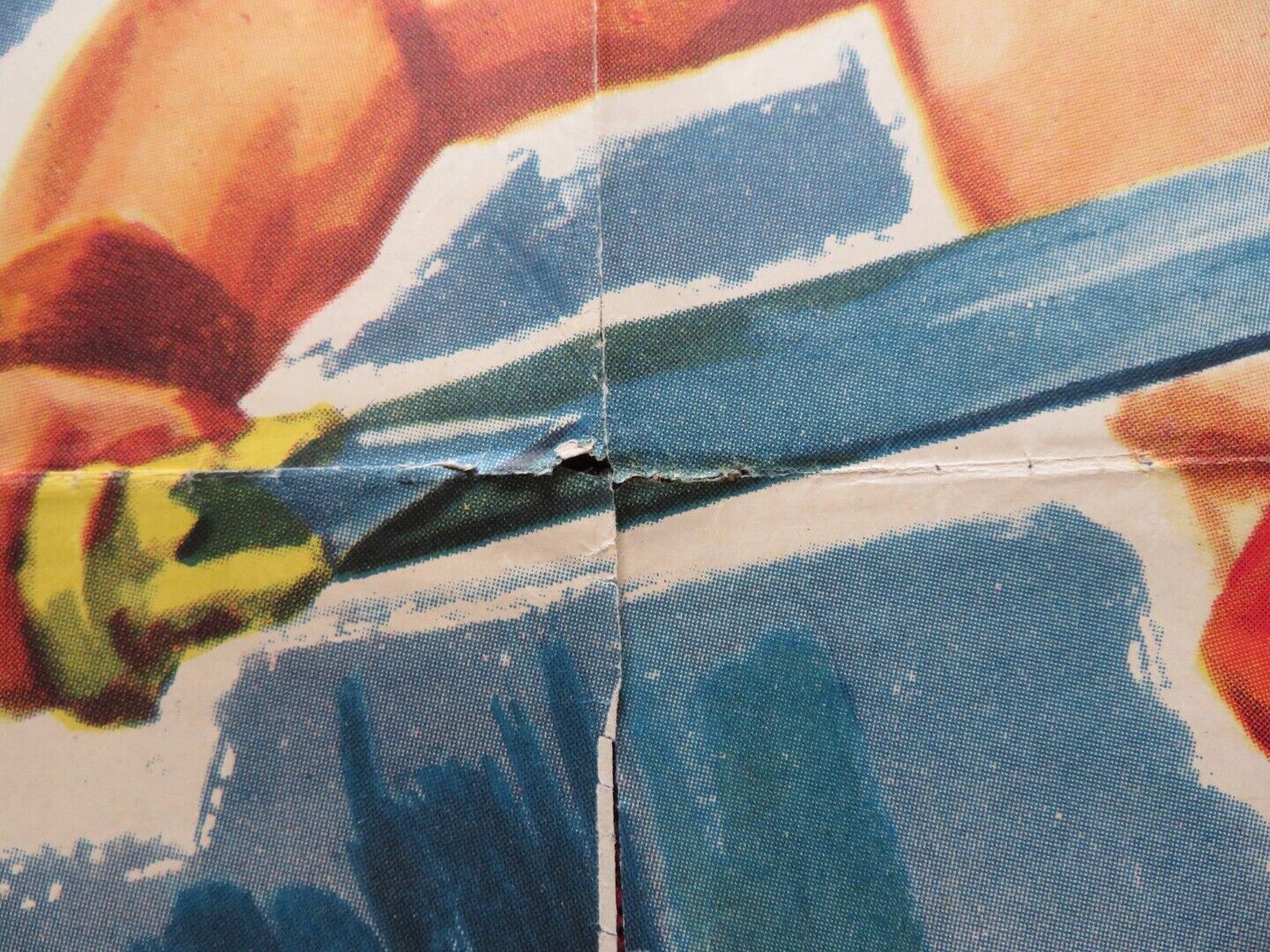 DAVID AND GOLIATH SPANISH ROLLED POSTER ORSON WELLES IVICA PAJER 1960 Movie posters