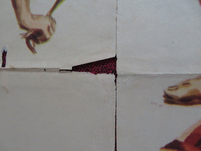 DAVID AND GOLIATH SPANISH ROLLED POSTER ORSON WELLES IVICA PAJER 1960 Movie posters